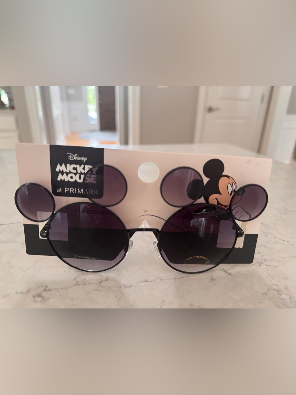 Disney Mickey Mouse adult Black Sunglasses with Ears